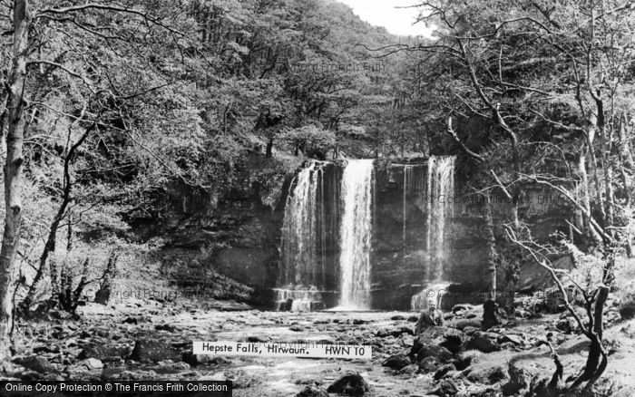 Photo of Penderyn, Hepste Falls c.1960