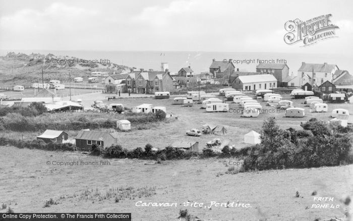Photo of Pendine, Caravan Site c.1955