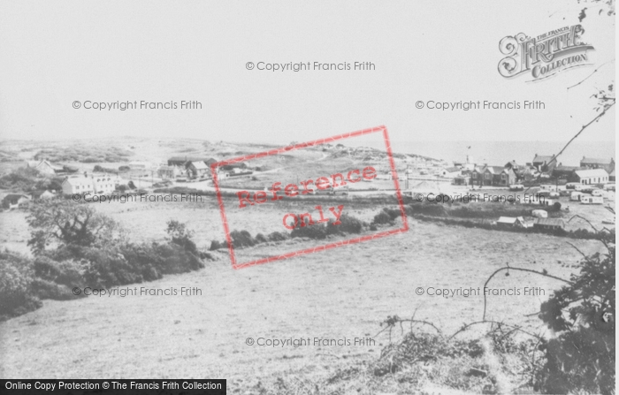 Photo of Pendine, From Amroth Road c.1955