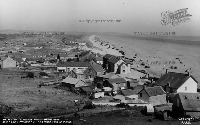 Photo of Pendine, General View c.1955