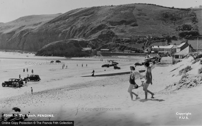 Photo of Pendine, The Beach c.1955