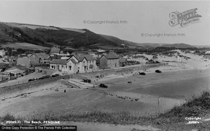 Photo of Pendine, The Beach c.1955