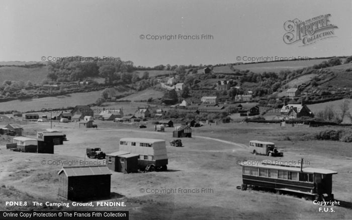 Photo of Pendine, The Camping Ground c.1955