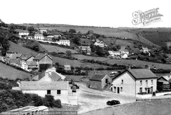 Photo of Pendine, The Village c.1955