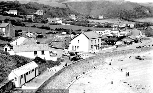 Photo of Pendine, The Village c.1955