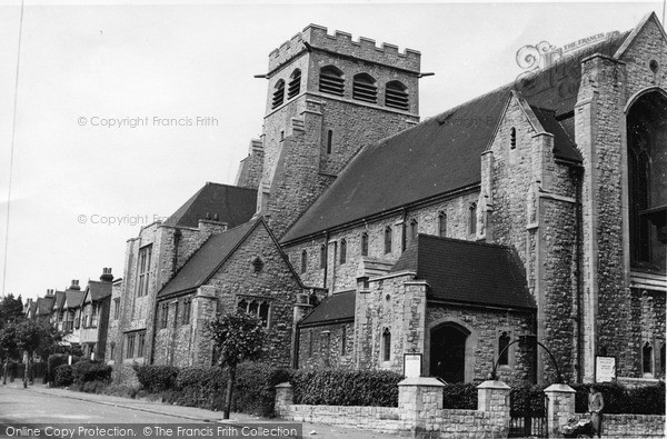 Photo of Penge, The Congregational Church c.1955