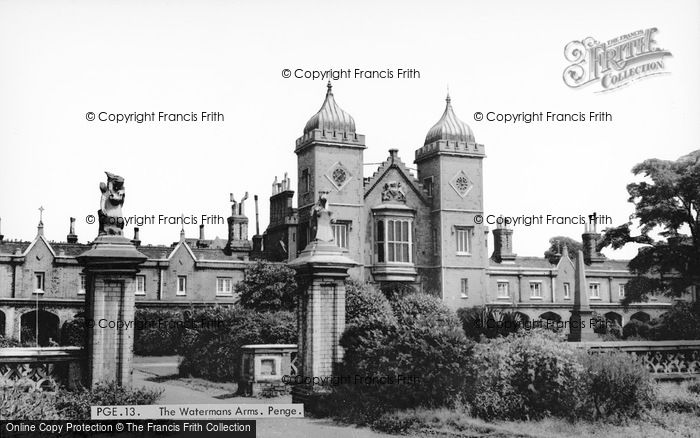Photo of Penge, Waterman's Almshouse c.1965