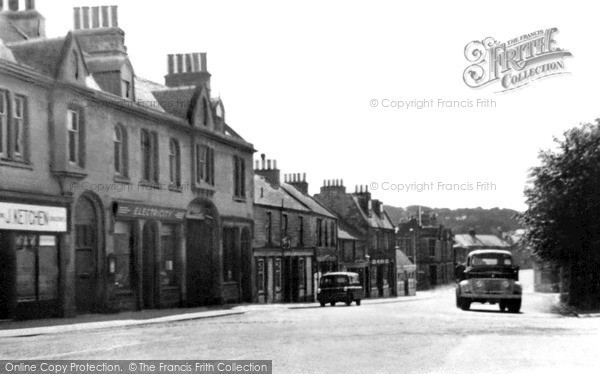 Photo of Penicuik, High Street c.1955
