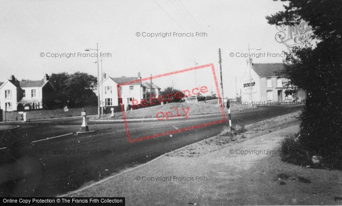 Photo of Penllergaer, The Roundabout c.1965