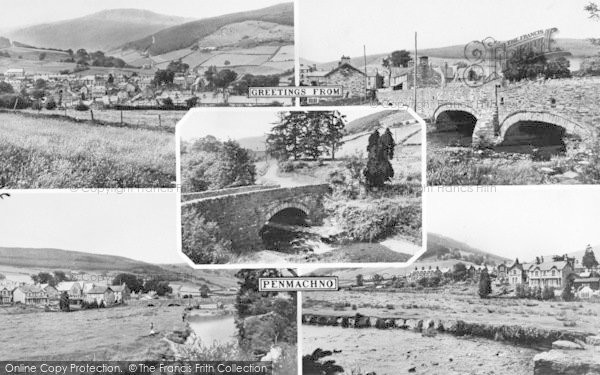 Photo of Penmachno, Composite c.1955