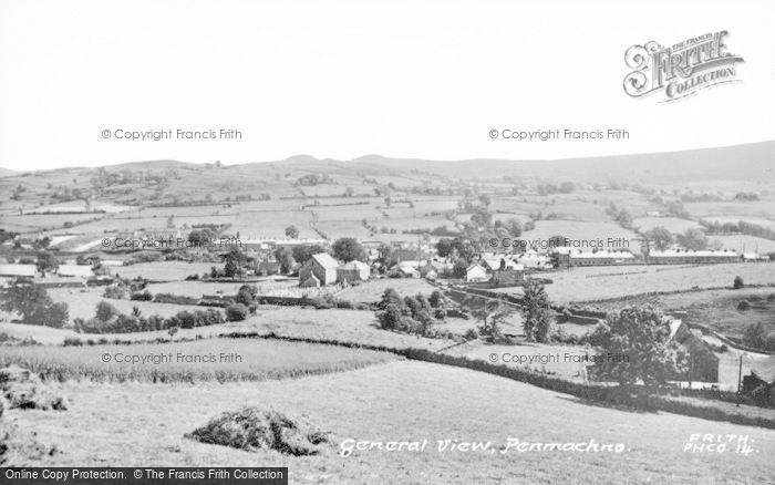 Photo of Penmachno, General View c.1955