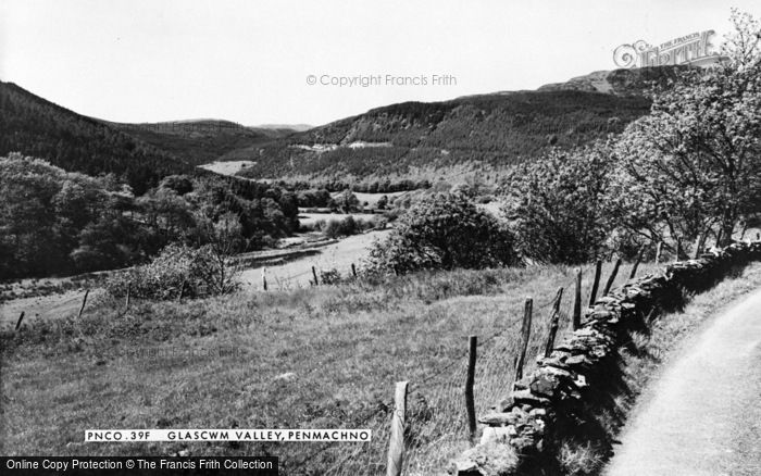 Photo of Penmachno, Glascwm Valley c.1960