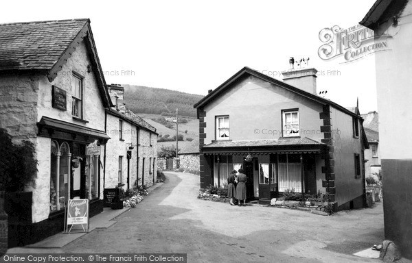 Photo of Penmachno, Singing Kettle And Village c.1955