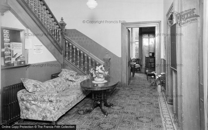 Photo of Penmaenmawr, Bryn Hedd, Church Of England Holiday Home, Entrance Hall c.1951