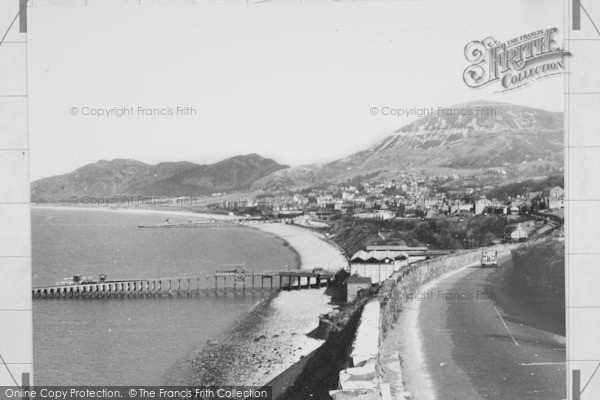 Photo of Penmaenmawr, Coast Road c.1930