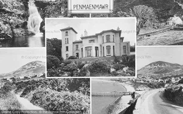 Photo of Penmaenmawr, Composite c.1935