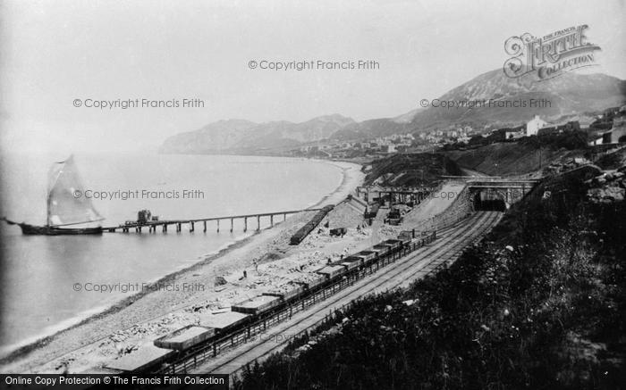 Photo of Penmaenmawr, From Bangor Road 1887