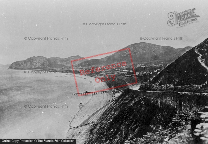 Photo of Penmaenmawr, From Bangor Road 1887