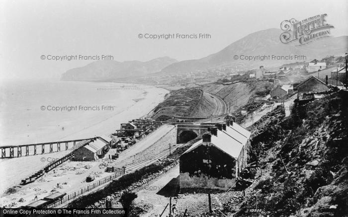 Photo of Penmaenmawr, From Bangor Road 1887