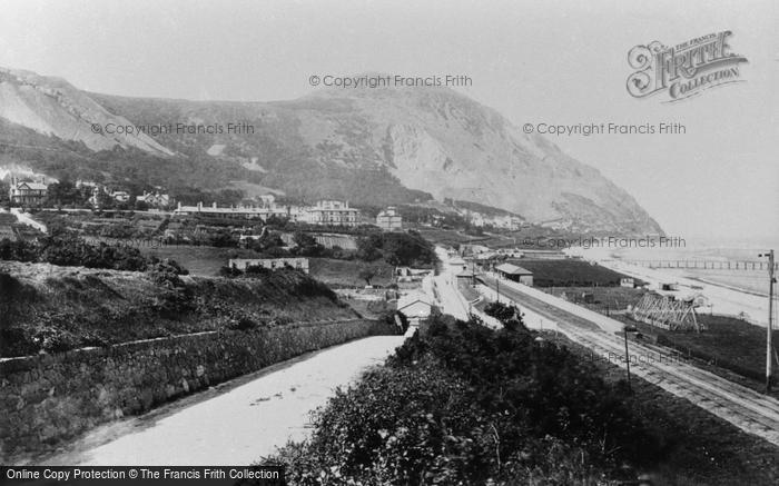 Photo of Penmaenmawr, From The Camera Obscura 1887