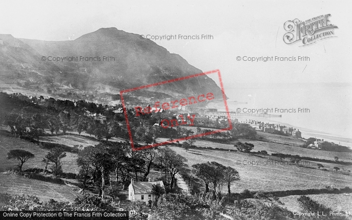 Photo of Penmaenmawr, From Weeping Point c.1930