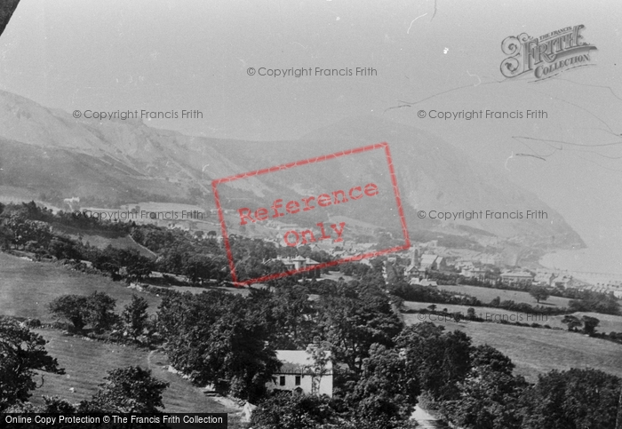 Photo of Penmaenmawr, From Weeping Rock 1892