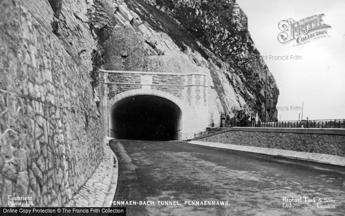 Photo of Penmaenmawr, Penmaenbach Tunnel c.1935