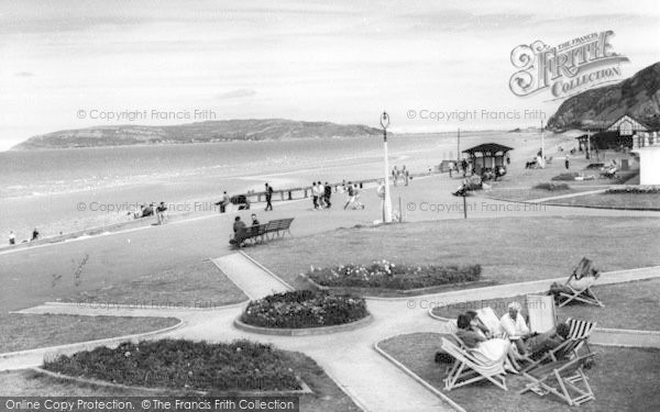 Photo of Penmaenmawr, Promenade c.1955