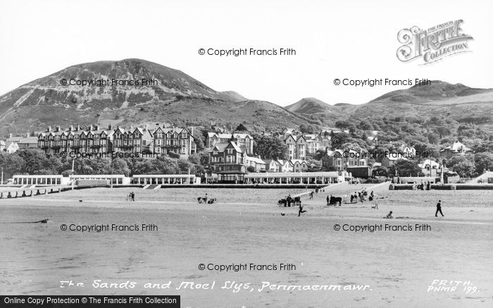 Photo of Penmaenmawr, Sands And Moel Llys c.1960