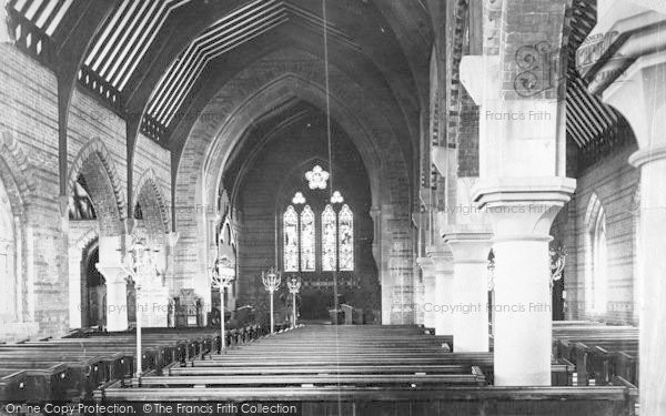 Photo of Penmaenmawr, St Seiriol's Church, Nave East 1887