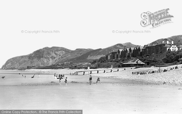 Photo of Penmaenmawr, The Beach 1948