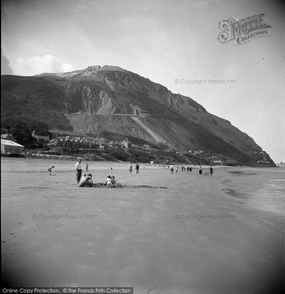 Photo of Penmaenmawr, The Beach And Mountain 1951
