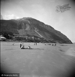 The Beach And Mountain 1951, Penmaenmawr