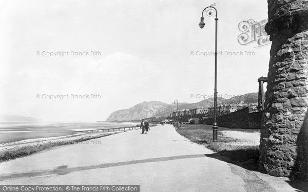 Photo of Penmaenmawr, The Promenade 1932