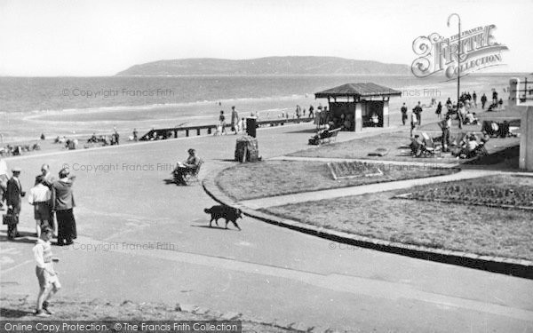 Photo of Penmaenmawr, The Promenade c.1955