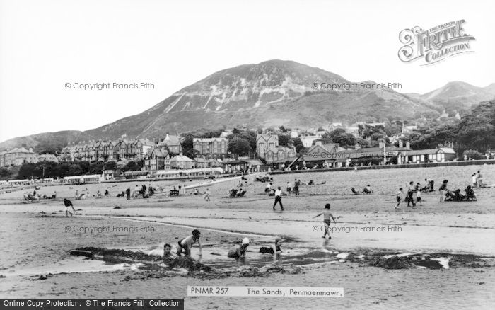 Photo of Penmaenmawr, The Sands c.1960