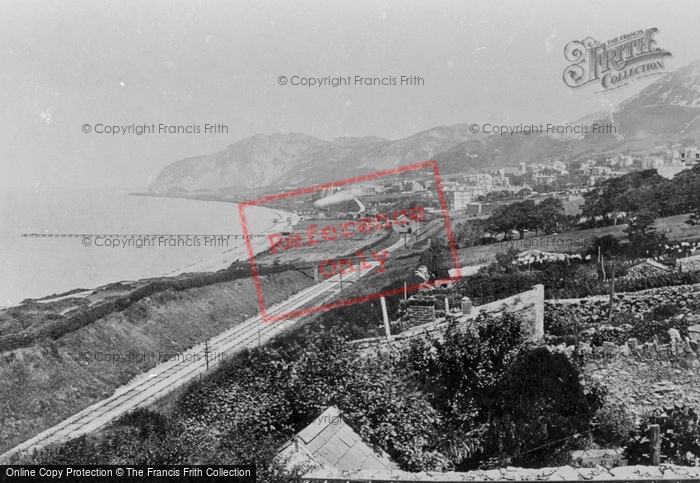 Photo of Penmaenmawr, The View From The West 1887