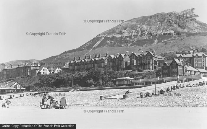 Photo of Penmaenmawr, View From The Beach c.1948