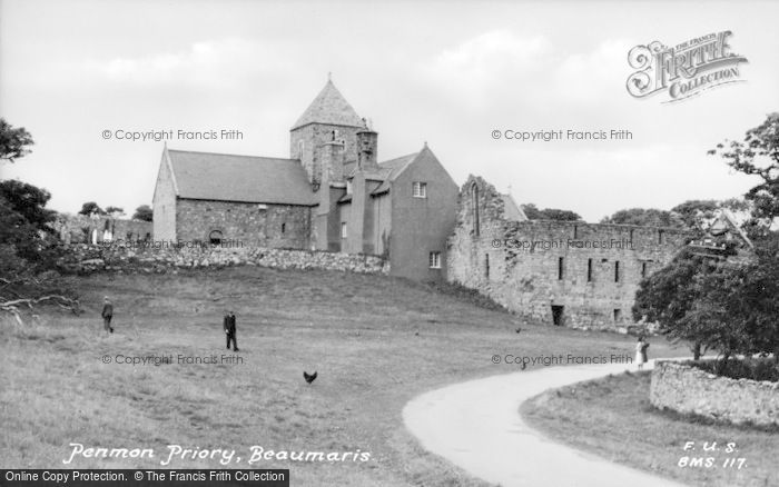 Photo of Penmon, The Priory c.1955