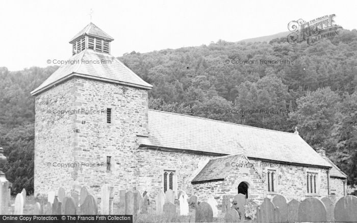 Photo of Pennant Melangell, St Melangell's Church c.1955