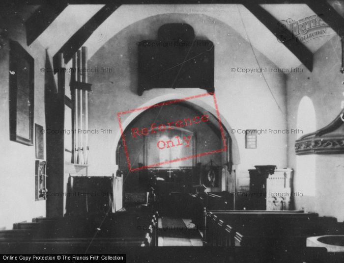 Photo of Pennard, St Mary's Church Interior 1937