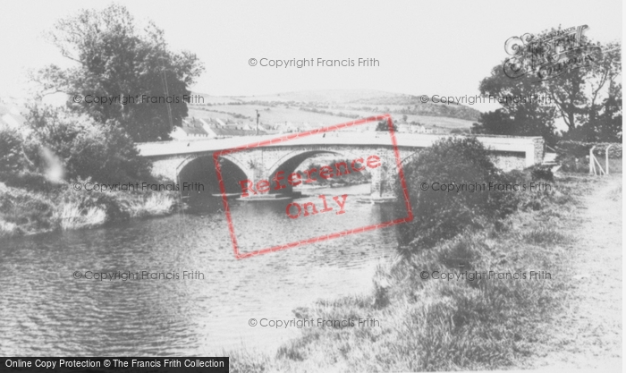 Photo of Penparcau, The Bridge c.1955