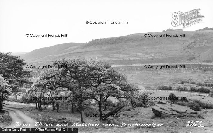 Photo of Penrhiwceiber, Bryn Tirion And Matthewstown c.1965