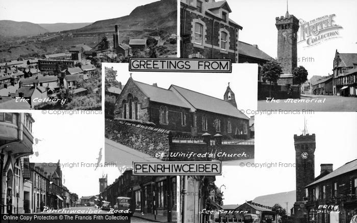 Photo of Penrhiwceiber, Composite c.1955