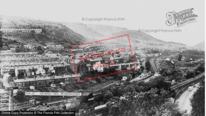 Photo of Penrhiwceiber, General View c.1965