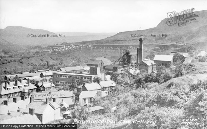 Photo of Penrhiwceiber, The Colliery c.1955