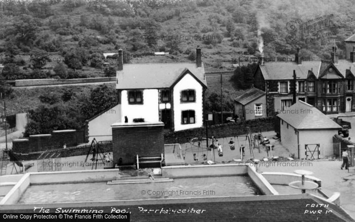 Photo of Penrhiwceiber, The Swimming Pool c.1955