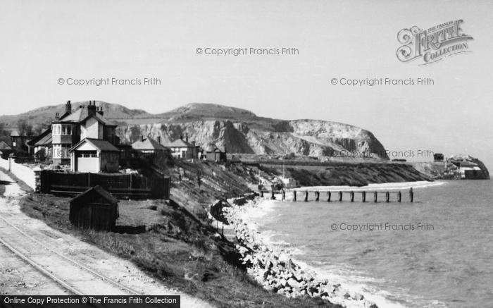 Photo of Penrhyn Bay, Little Orme And Beach c.1939