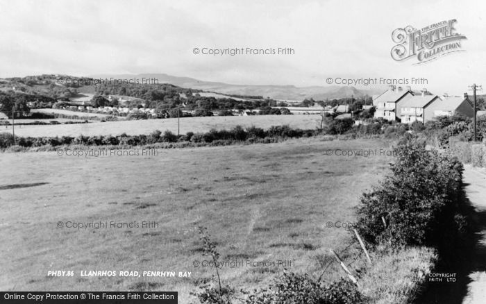Photo of Penrhyn Bay, Llanrhos Road c.1960