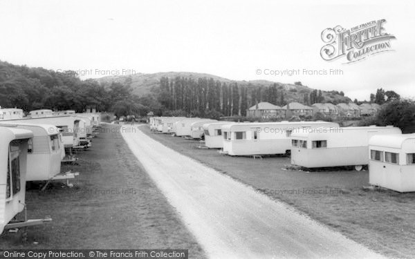 Photo of Penrhyn Bay, Penrhyn Hall Caravan Site c.1965